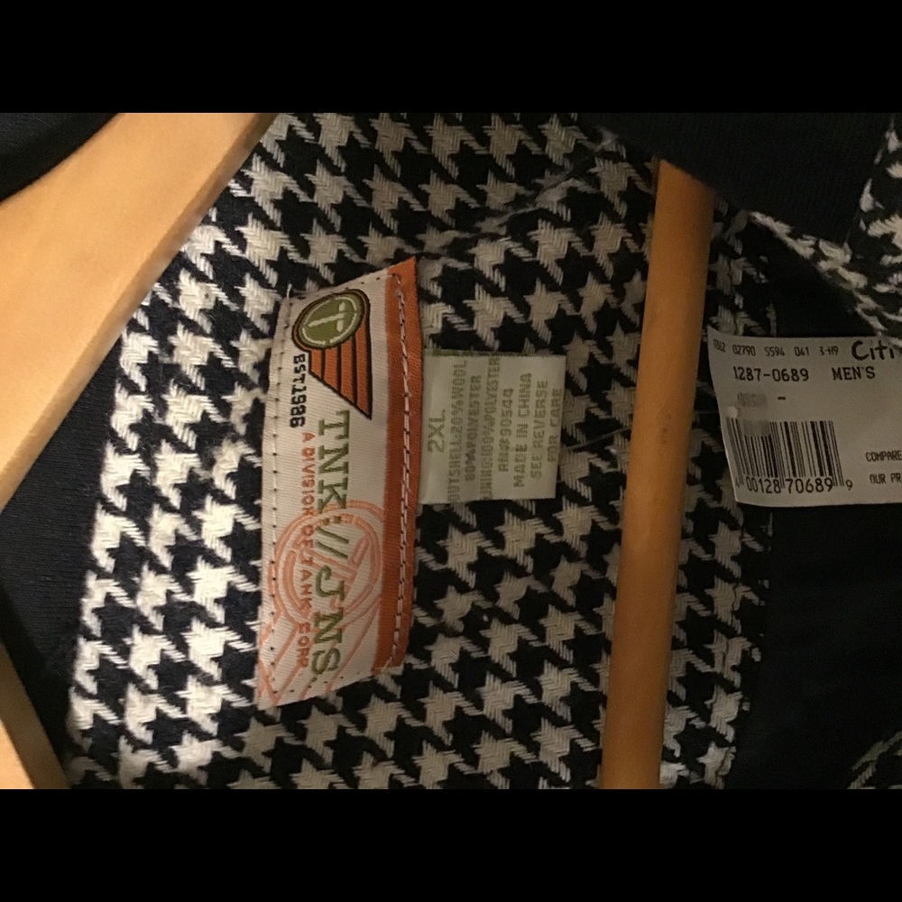 TNK://JNS Men’s Houndstooth Jacket (NWT) - Picture 8 of 8